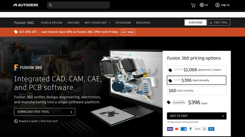 fusion 360 free for startups